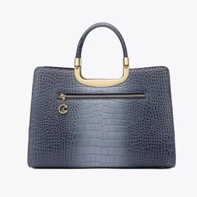 Luxury Crocodile Pattern Shoulder Bag